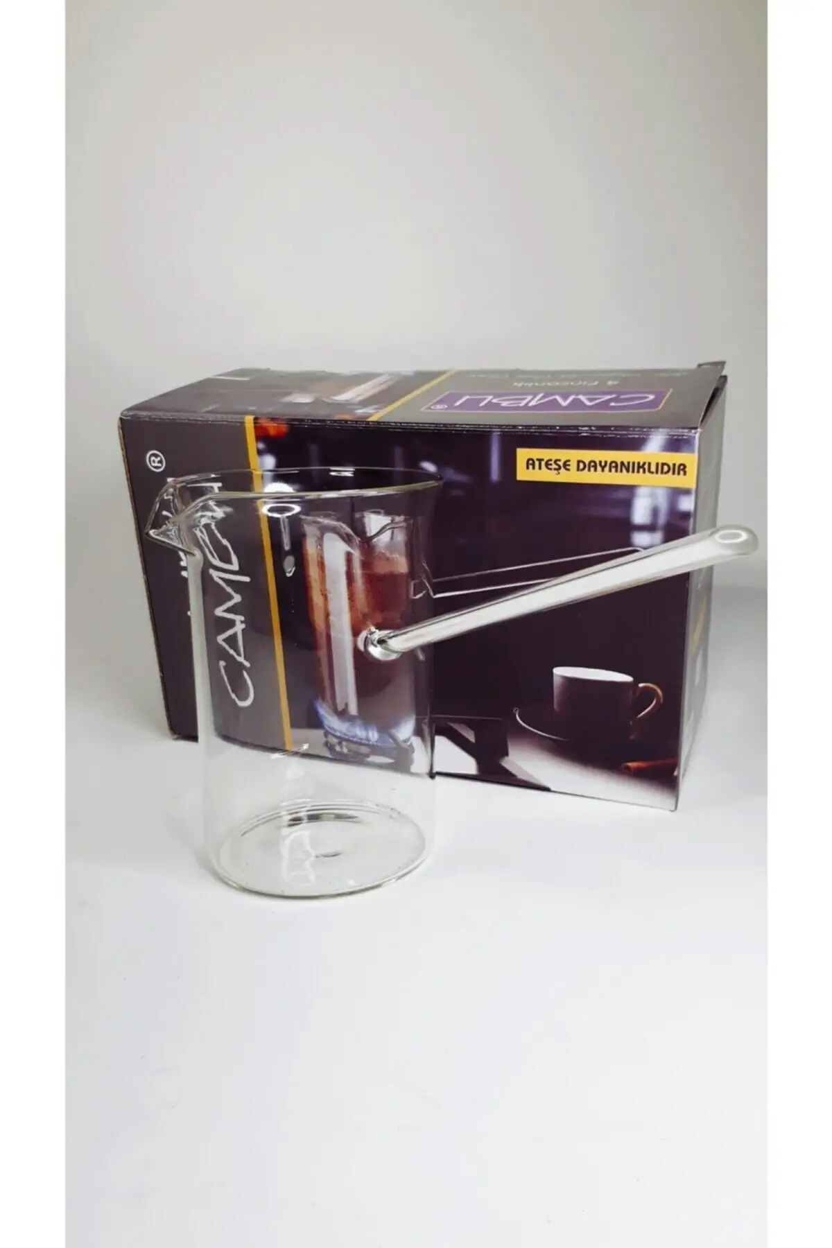 DOLBOVI Maqma Coffee Glass Coffee Pot Coffee Maker and 270 Ml Coffee Maker Glass Pot Turkish Coffee