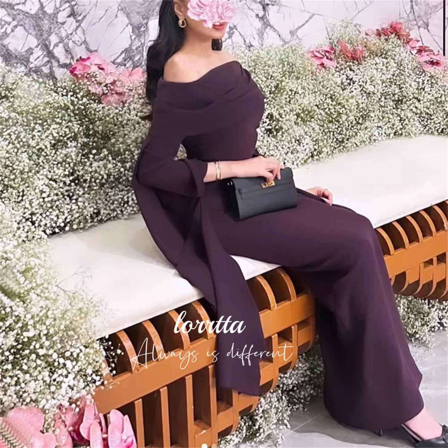 Purple Elegant Dress Evening Wedding Party Dresses for Formal Occasions Luxury Robe De Soiree Femmes Woman Prom Customized