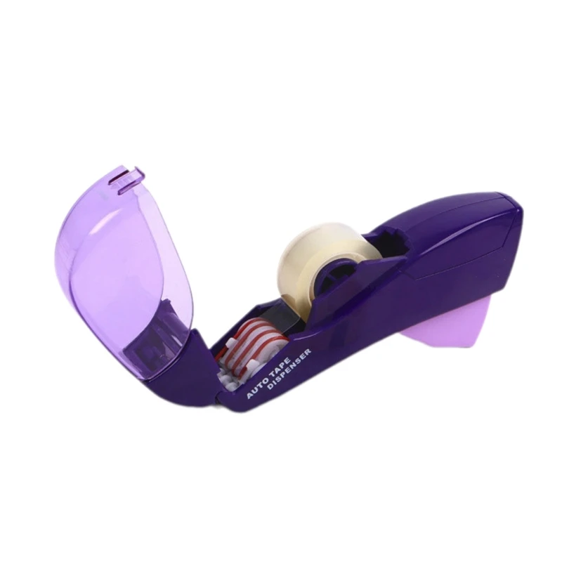 Tape Dispenser Handheld Packing Tape Dispenser Tape Cutter Fit on 12/19mm Tape, One-Hand Operate Office Tape Cutter