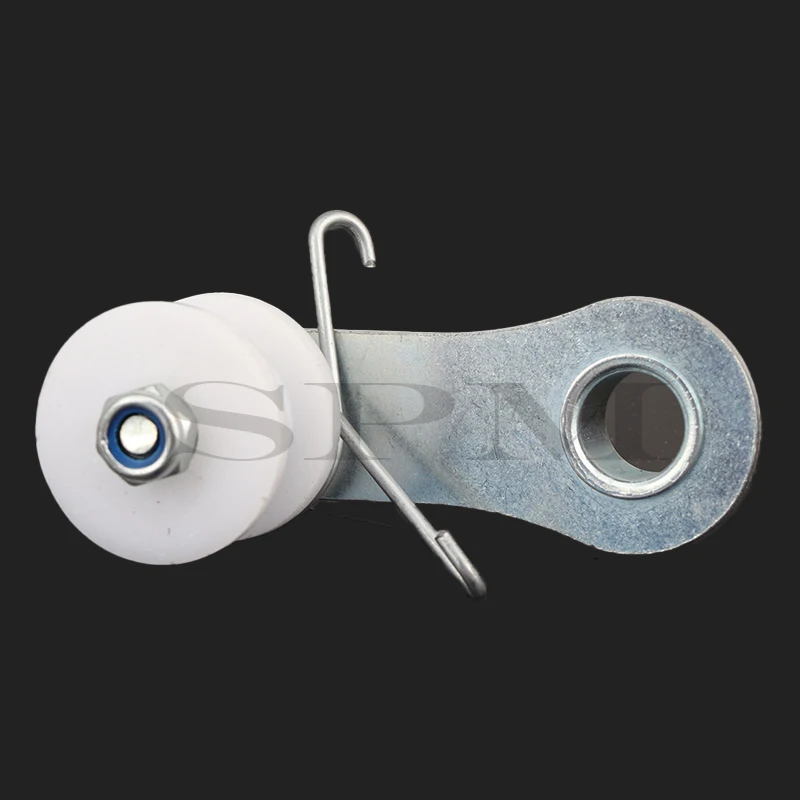 Motorcycle Chain Tensioner Adjuster with Spring Roller Guide for Scooter 50cc 70cc 90cc 110cc 125cc Pit Dirt Bike ATV Quad