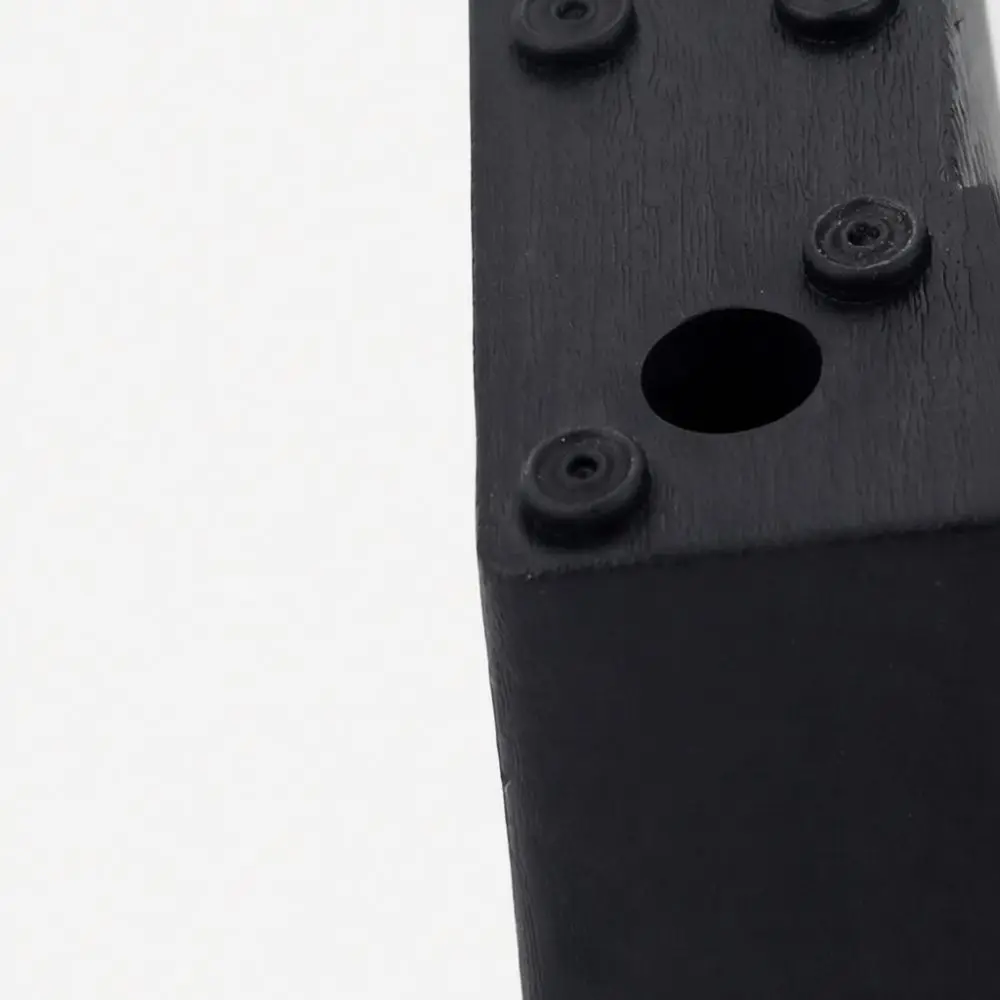 Adjustable Plastic Support Legs For Furniture Sofa Cabinet Bed Desk Replacement Feet Modern Style Black Component