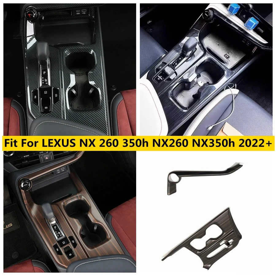 

Center Shifter Trim Cover Bezel Shift Gear Decoration Frame Fit For LEXUS NX 260 350h NX260 NX350h 2022 2023 Car Accessories