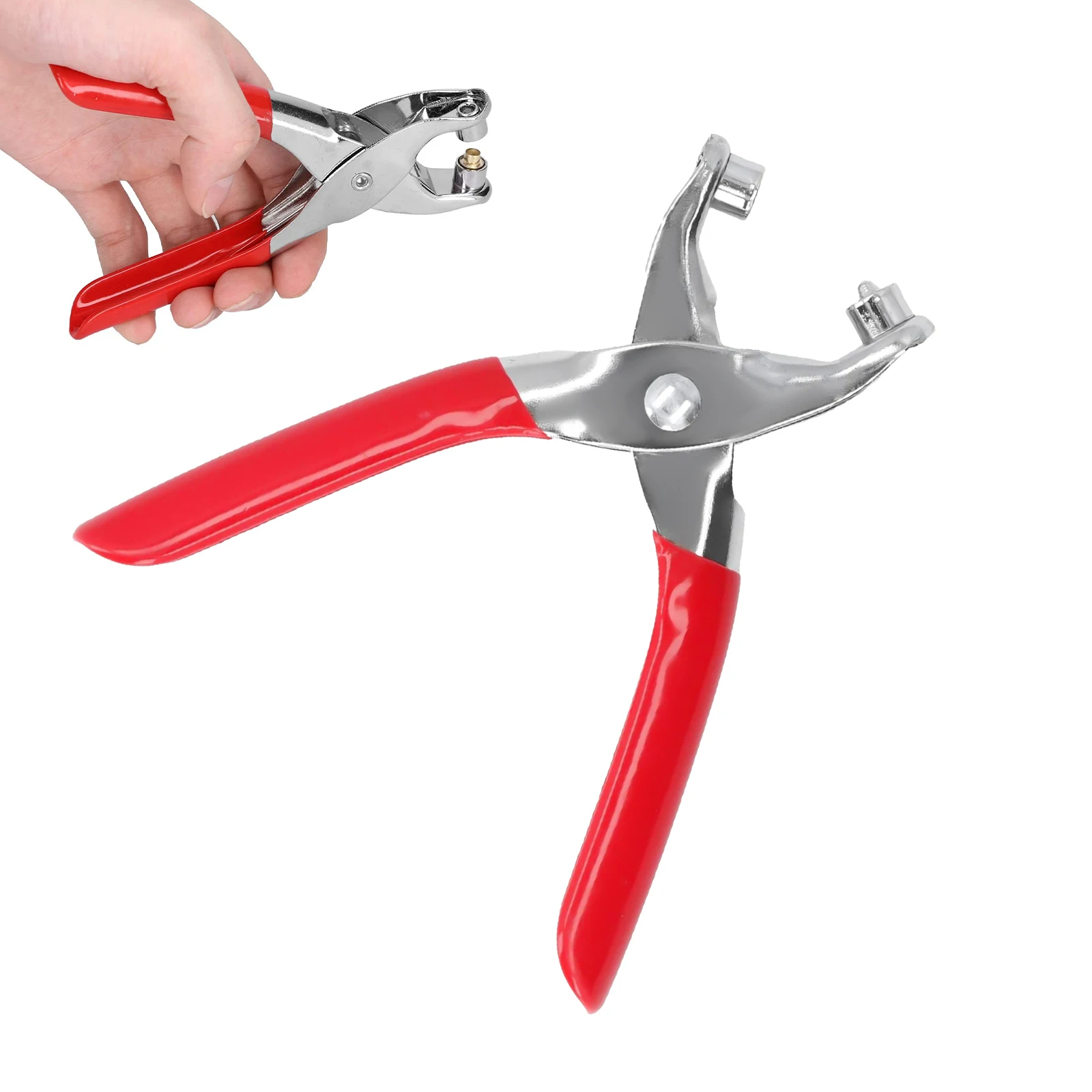 

1 Set Grommet Eyelet Plier Kit Leather Manual Hole Punch Pliers For Belts Watch Bands Sewing Machine Bag DIY Eyelet Punch Tools