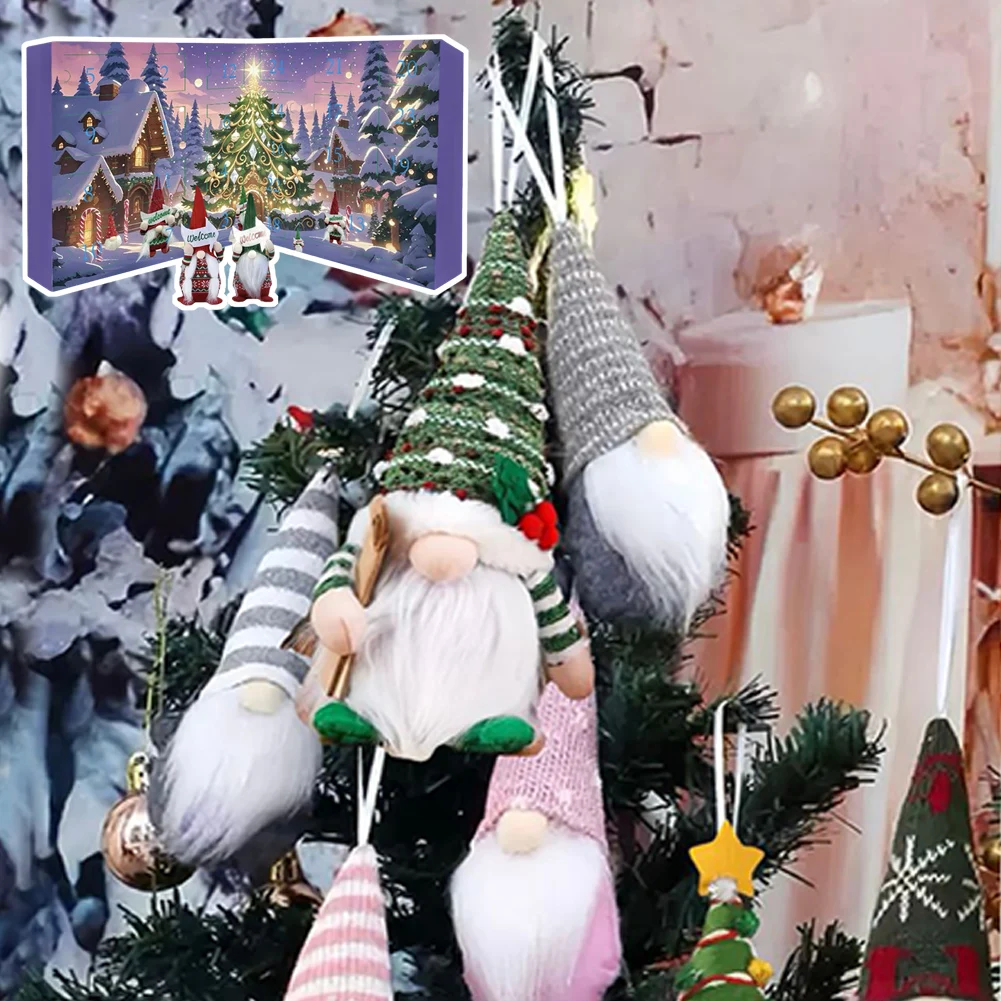 

Holiday Gnome Doll Advents Calendar Practical Advents Calendar Care Present Great Present Idea