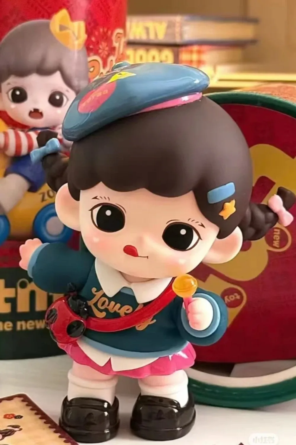 Zoraa Baby 'Cuteness Is Justice' Series Blind Box Cartoon Toys Trendy Desktop Decorations Surprise Gift for Girls