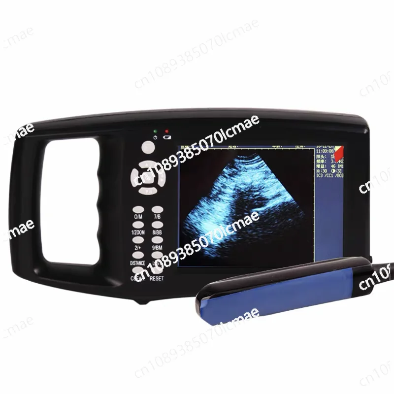 

5 Inch LCD Screen Portable Veterinary Ultrasound Scanner, Cattle, Sheep and Horse Farm Ultrasound Pregnancy Rectal Probe