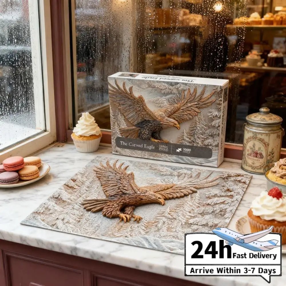 

1000 Pieces Majestic Bald Eagle Puzzle Game Eagle Wildlife Art Design Puzzles Game Eagle Art Animal Jigsaw Puzzles for Adults