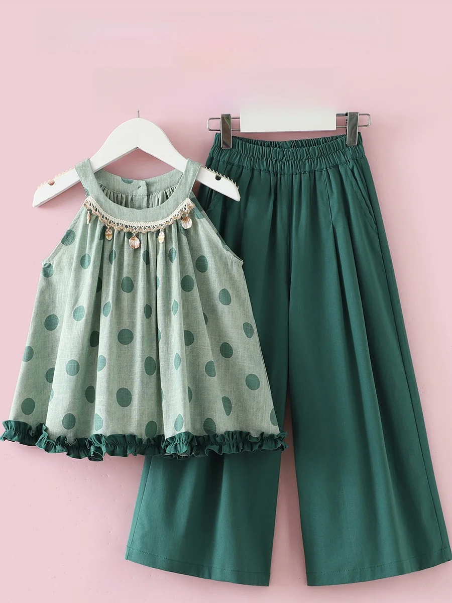 completo-due-pezzi-stile-bohemien-per-bambine-outfit-estivo-con-pantaloni-a-gamba-larga-e-scollo-rotondo-motivo-a-pois-abbigliamento-per-bambini