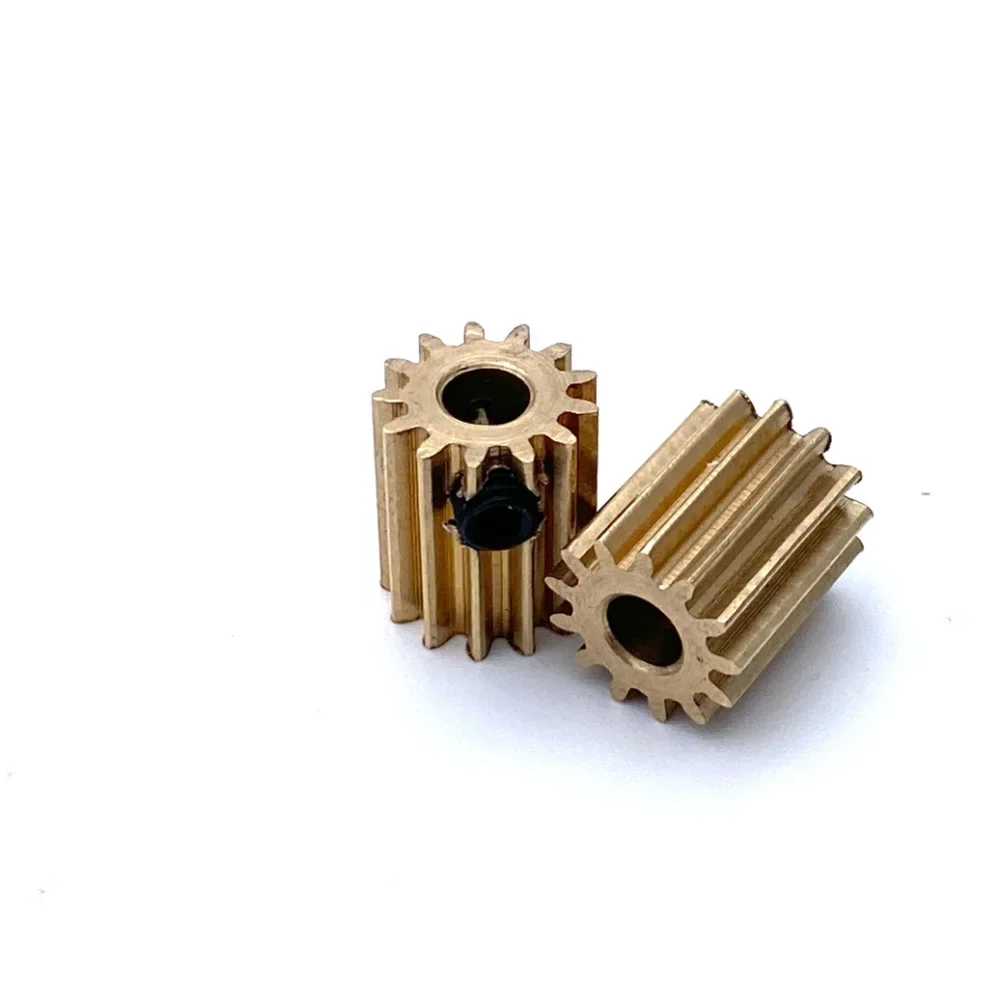 0.7M Copper Gear 10 11 12~22 23 24 25 Teeth Metal Transmission Accessories Gear Cylindrical Straight Gear Parts