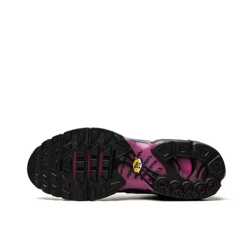 Nike Air Max TN Plus Men Women Running Shoes Are Lightweight, Breathable, Non Slip, Durable, Cushioned with A Black/pink Cushion