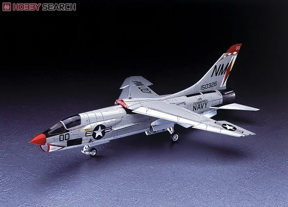 Hasegawa 07225 Static Assembled Model 1/48 Scale For US F-8E Crusader fighter Model Kit