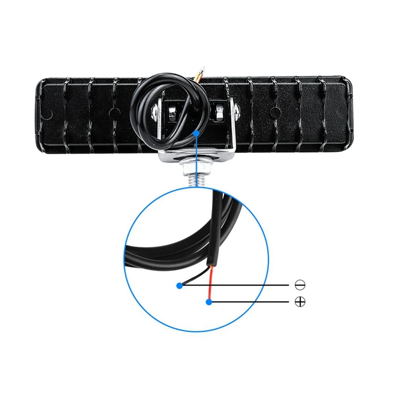 Waterproof Led Boat Lights,6 Lights 72W Waterproof Tested Deck/Dock Marine Lights 2200LMS 120°Flood Light,Ship Lights