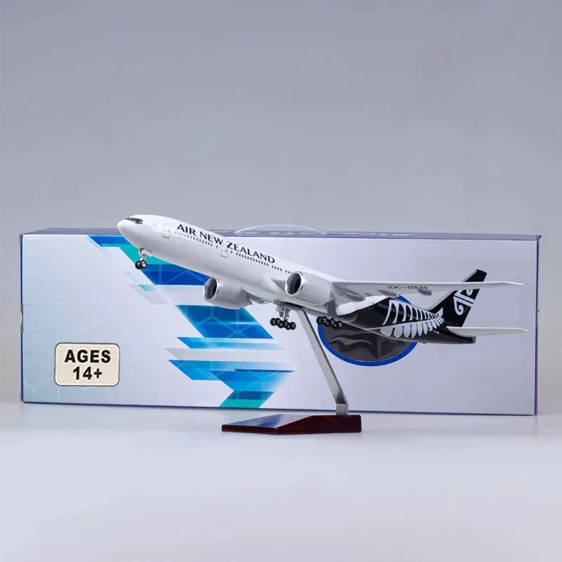 

Die-casting model aircraft A380/B747/B787/B777 New Zealand series LED light die-casting machine collected as a gift for aviation