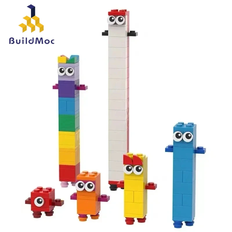 Building Block Set 257 Pieces No.1-10 Creative Number Building Blocks Fun Early Education Learning Children'S Toy Gift