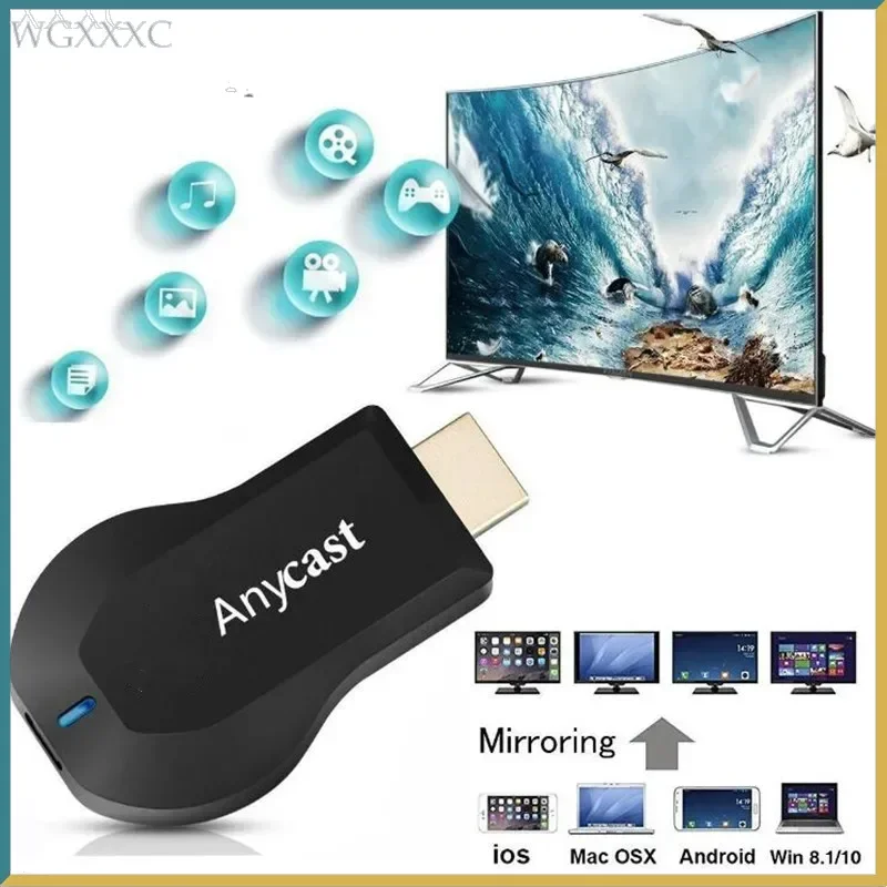 HD 1080P M9 plus Wireless WiFi Display TV Dongle Receiver HDMI-compatible TV Stick for DLNA Miracast for AnyCast for Airplay