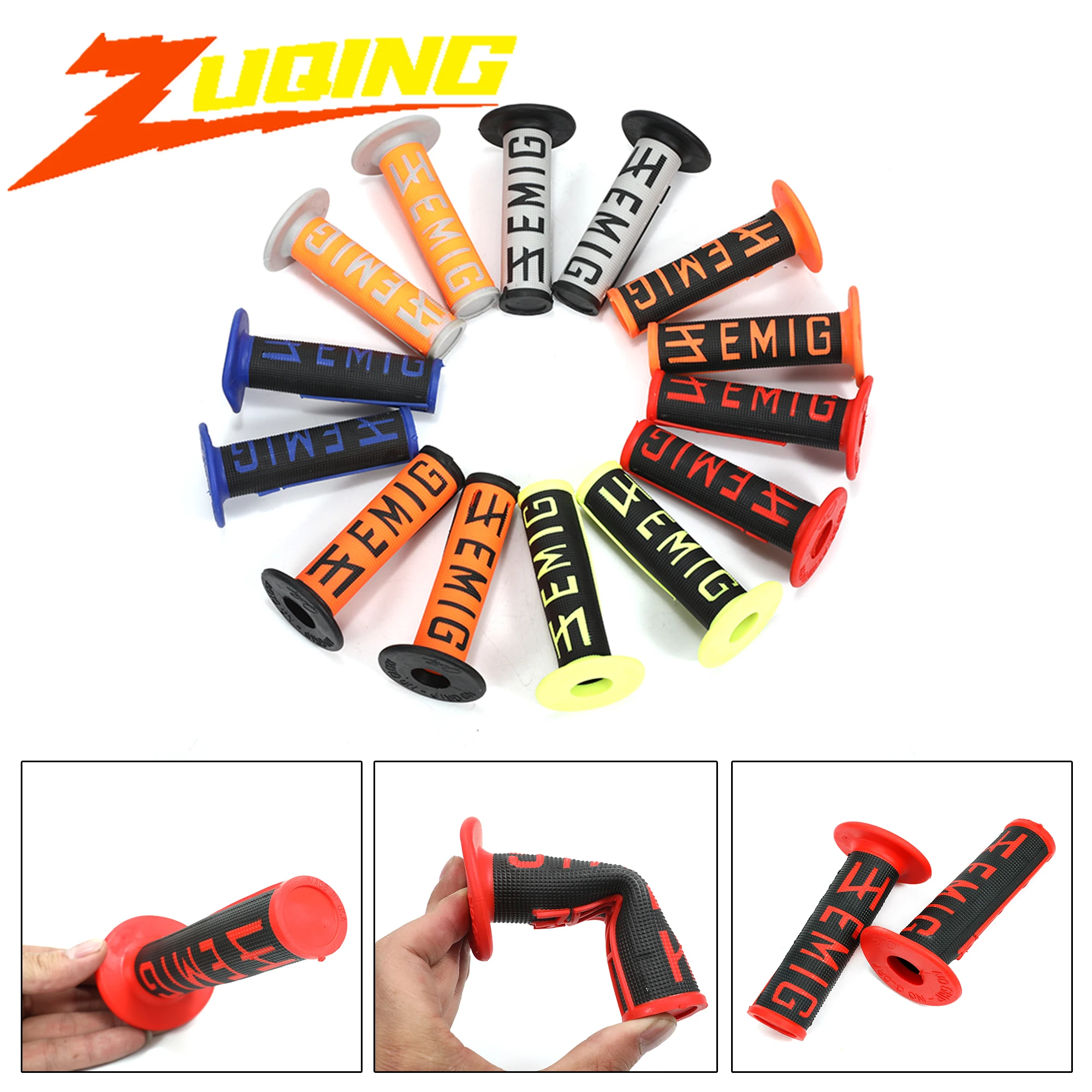 7/8 "22mm 24mm Motorrad Lenker Griffe Für KTM Yamaha Honda SX EXC SXF KLX CRF YZF WRF Universal Gummi Grip Dirt Pit Bike
