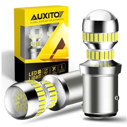 AUXITO 2Pcs S25 1156 1157 LED Canbus Error Free Bay15d BA15s P21W LED White Lamp Car Parking Position Daytime Running Light