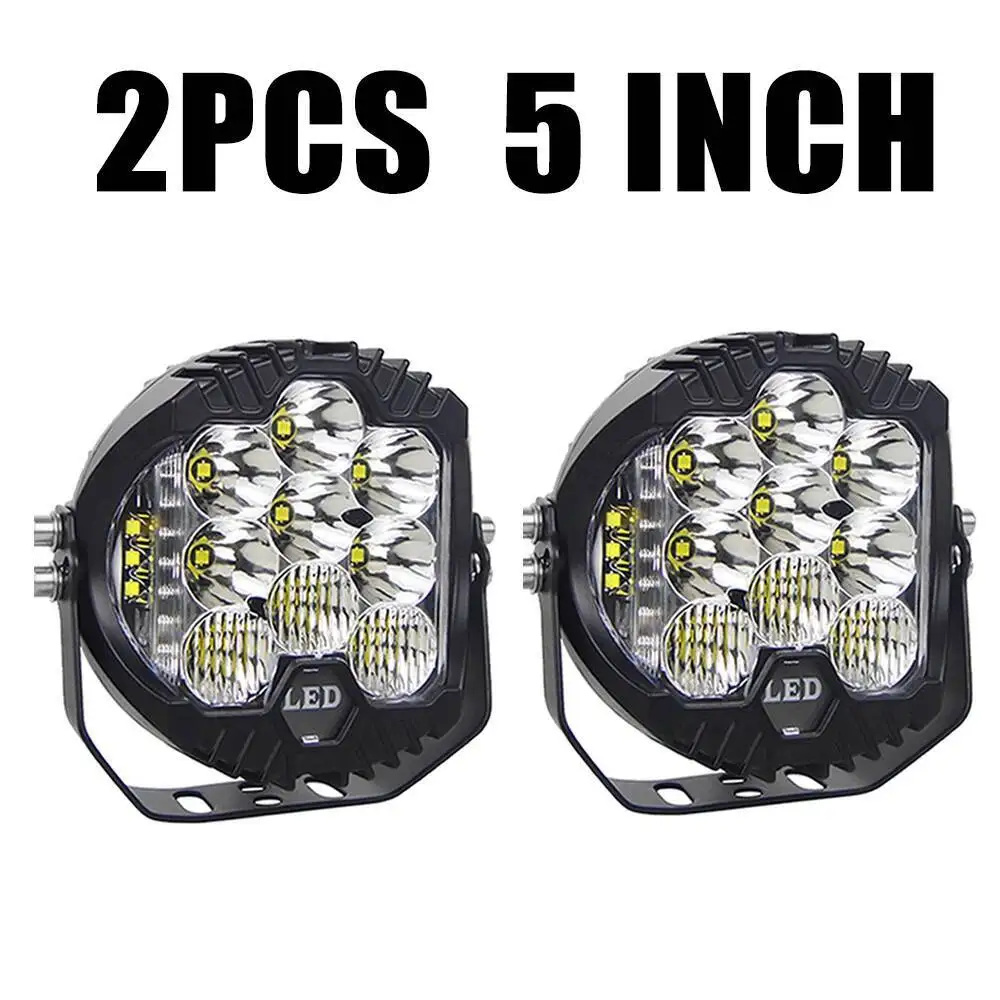 3 ''5'' 7 ''Automobiel LED Sport Werklampen Voor Lada Offroad 4X4 Voertuig Extra verlichting Led 7 INCH Combo Rijden Lamp Koplamp
