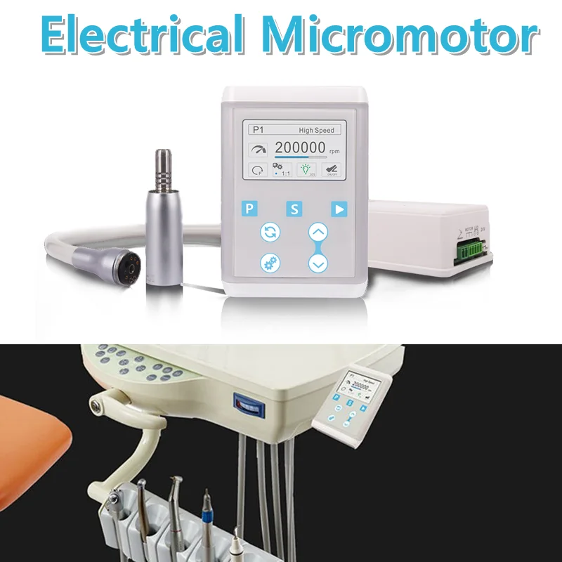 

Dental Built-in Micromotor LED Micro Motor C-PUMA INT+ 7 Program Memory Adjusted Speed Dental Chair Unit Accessories