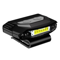Strong light headlight, induction cap clip light, lighting flashlight