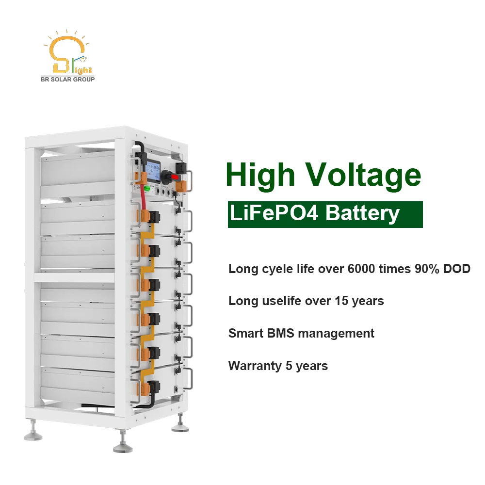 Stackable Storage Lithium Solar Battery Pack LiFePO4 51.2v 100ah Commercial Battery Lifepo4 Lithium Battery