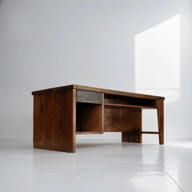 Desk Solid wood Double-sided use Desk Computer writing desk Study table