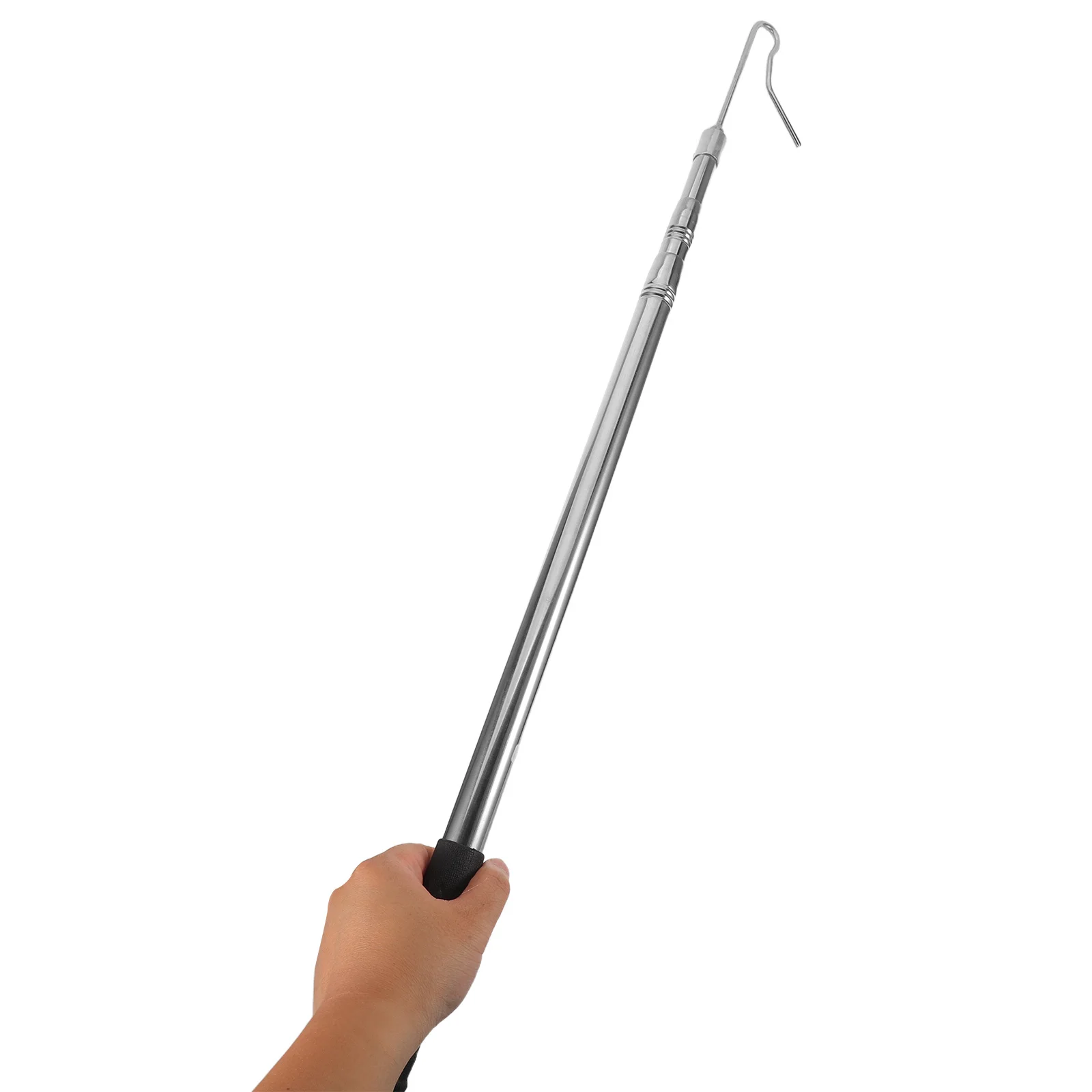 

Extendable Chicken Catcher Tool Stainless Steel Poultry Leg Trap Hook Pole for Efficient Bird Handling Backyard Coop