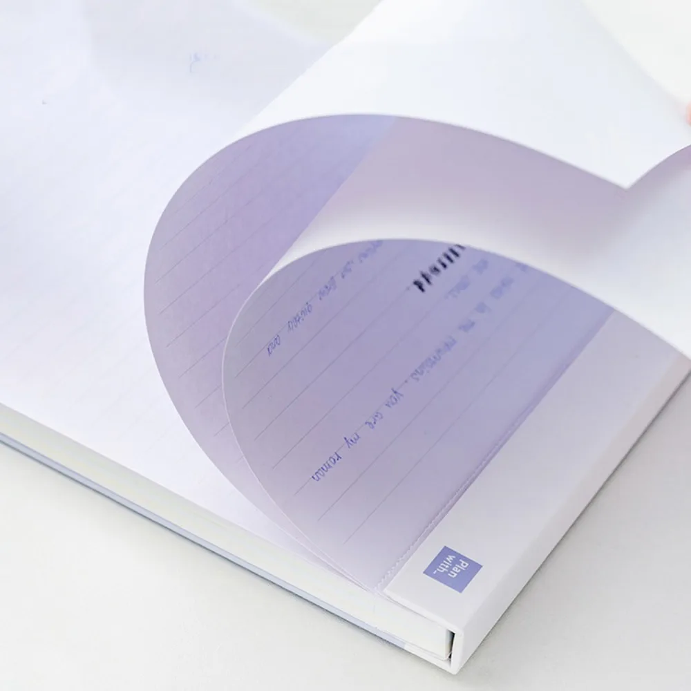 Colorido Multiduty Tearable Notebook, Agenda Pad, B5 Papelaria, Diário Planner NoteBook