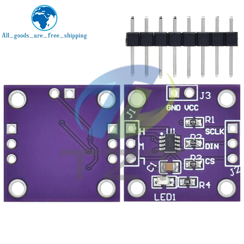 Tpl0501 Digitale Potentiometer Module 100K Verstelbare Spi Poort Aanpassing Brug Balans Sensor Ultra X9c104