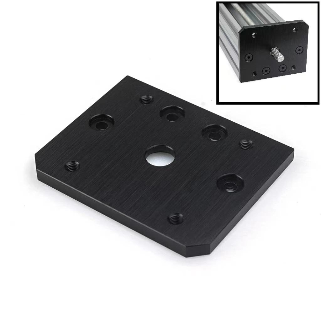 

4Pcs C-Beam Motor Mount Plate for Nema23 Stepper Motors XYZ Axis End Mount Motor Plate 3D Printer CNC Accessories Bracket