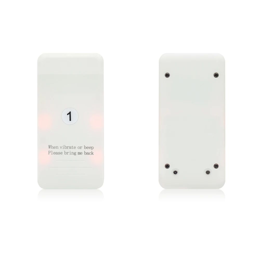 Wireless Guest Service Calling System 20pcs Vibrating Pagers Restaurant Queue Paging Call Bell for Bar Hotel Cafe Coffee Shop
