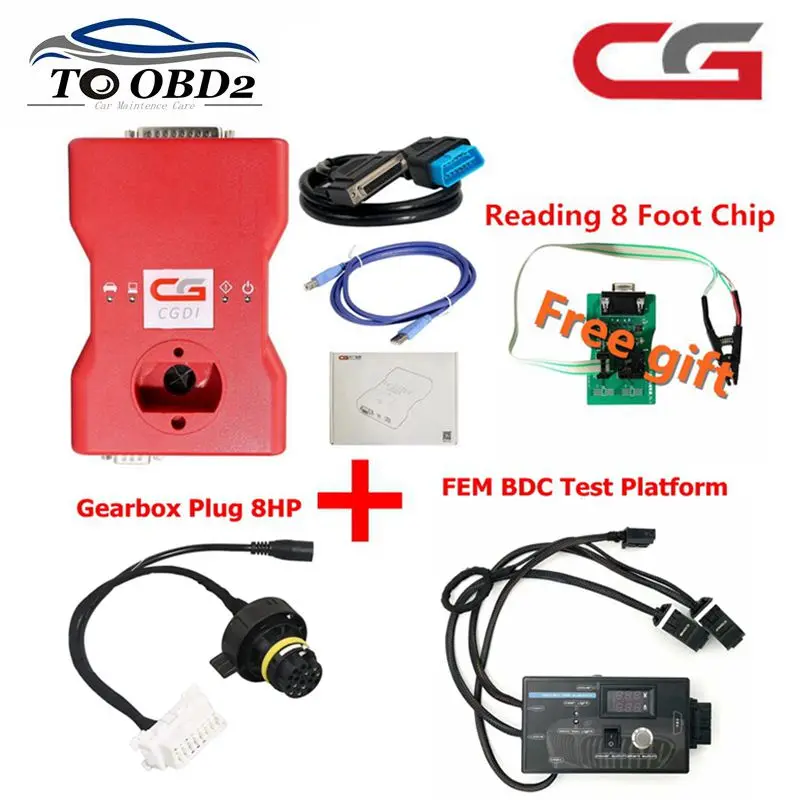 

CGDI Prog for BMW MSV80 FEM EDC Function Power 3 IN 1 Original CGDIProg Auto Key Programmer + Diagnosis Tool+ IMMO Security