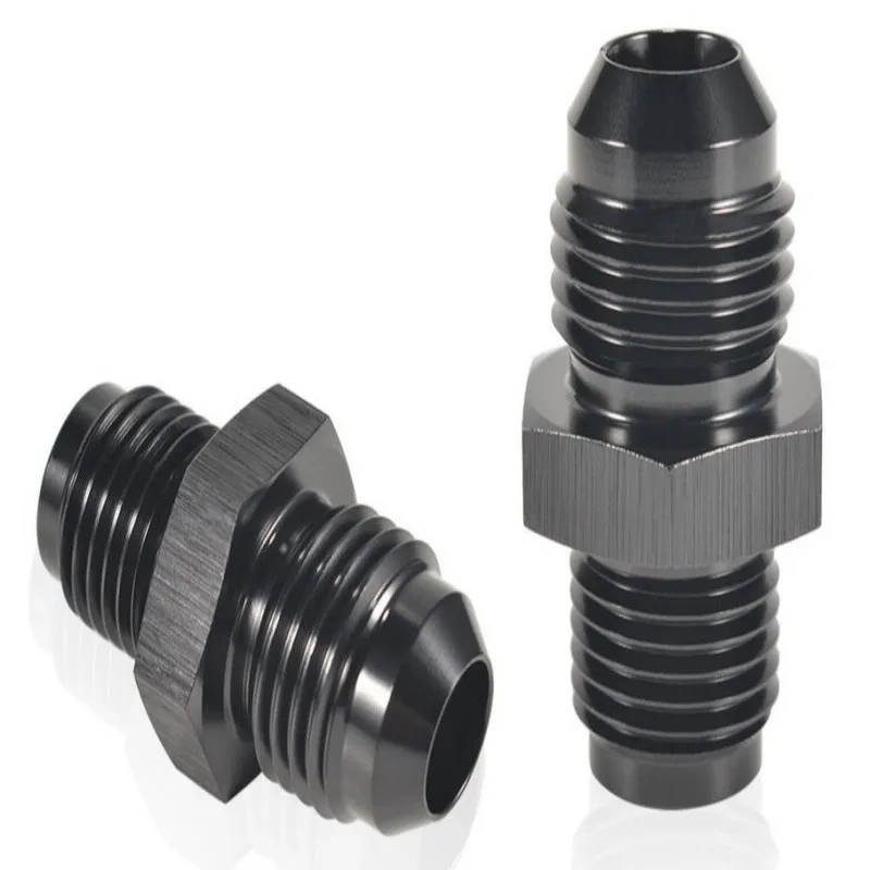 2 PCS 6AN Male Flare to 1/2