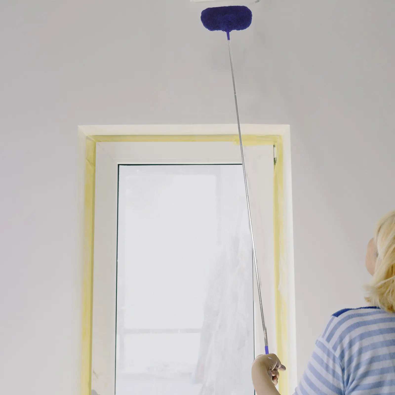 

2Pcs Ceiling Fan Cleaning Tool Telescopic Duster Extender Dust Brush for High Ceiling Fans Walls Furniture Cleaning
