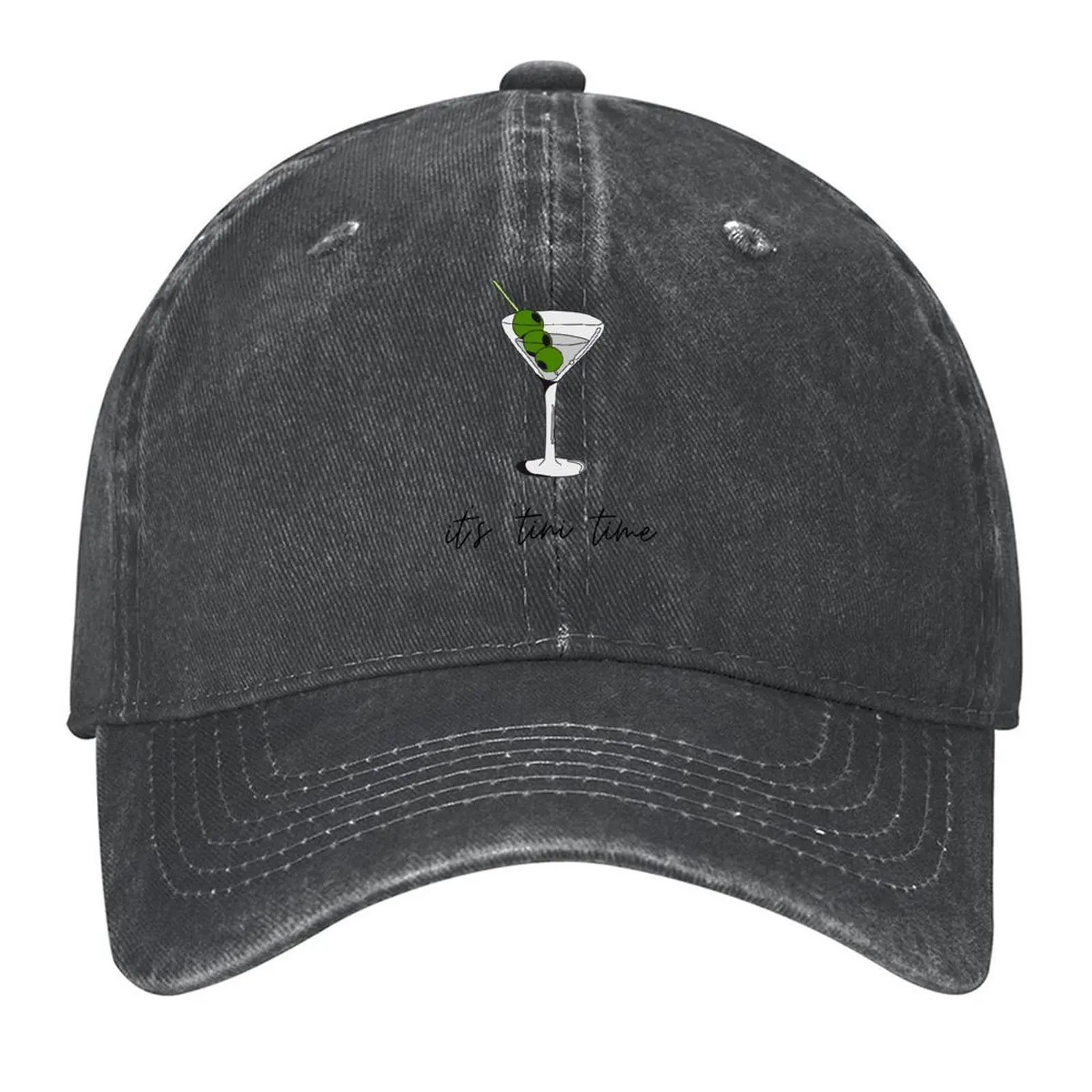 

(Mar) tini time Baseball Cap men's big size hat Golf sailor cap for men Luxury Hat Women's Hats Men's