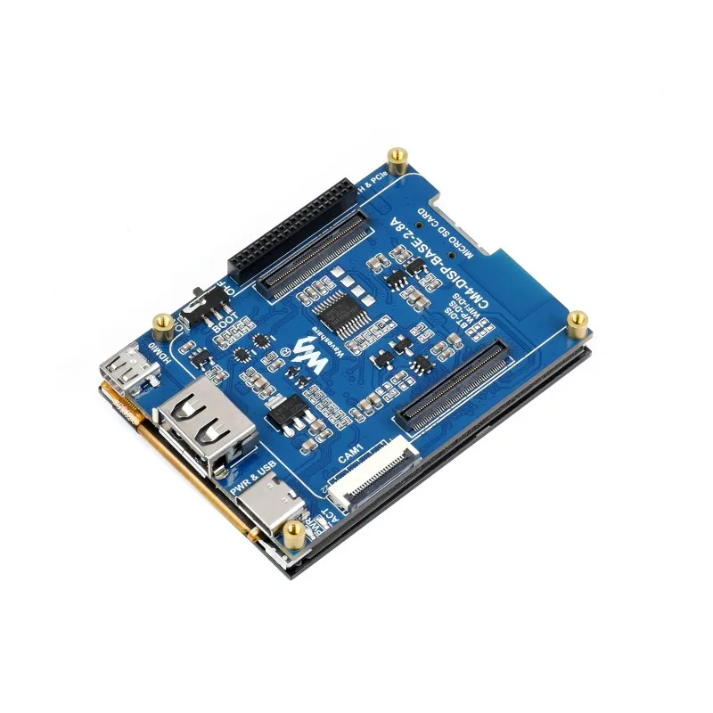 VivaChip TechCM4-DISP-BASE-2.8A,Touch Screen Expansion For Raspberry Pi Compute Module 4,Optical Bonding Display,Optional Interf