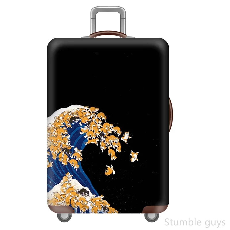 

Прочный эластичный защитный чехол для багажа, пылезащитный чехол для чемодана, надежный аксессуар для путешествий