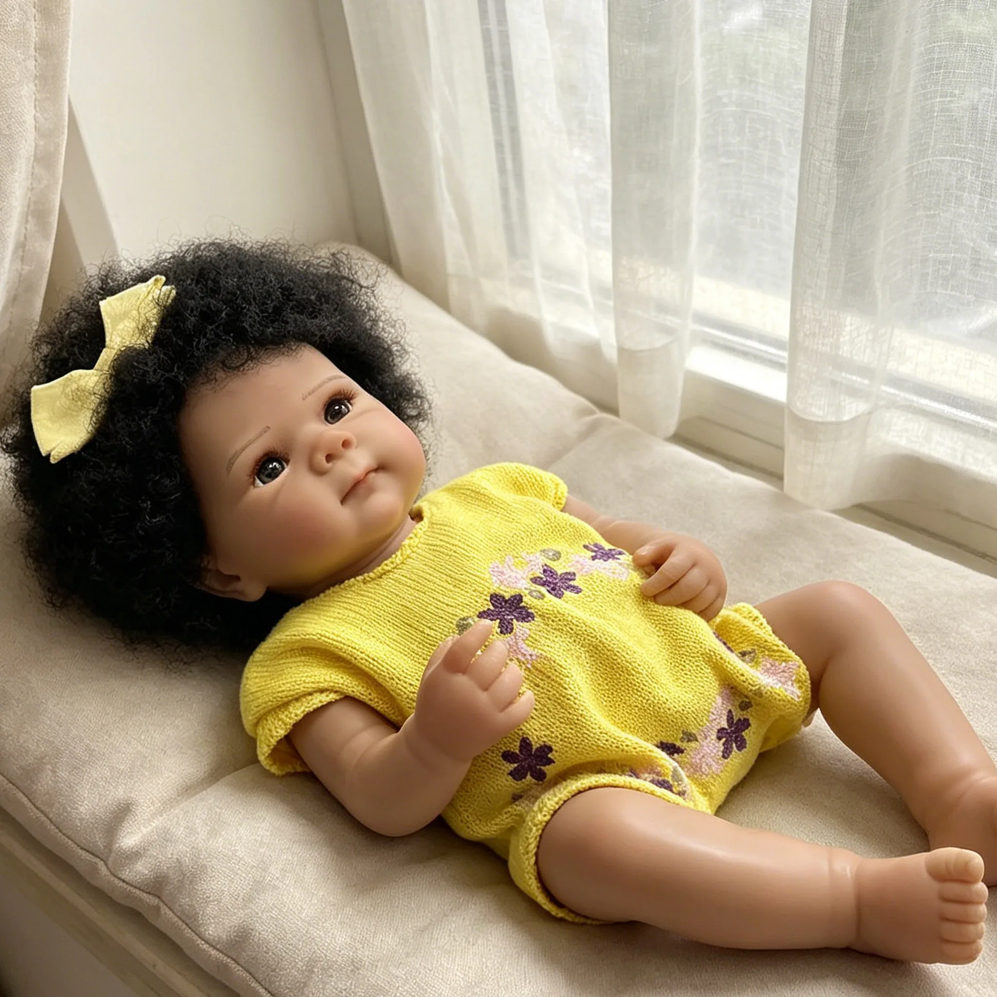 Lalka Reborn Bettie z ciemną s – Baby Products For Curly Hair recenzja i cena