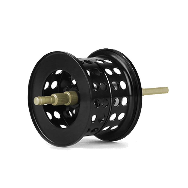 Carrete Baitcasting bobina poco profunda – Freno magnético pesca ligera - imagen 3