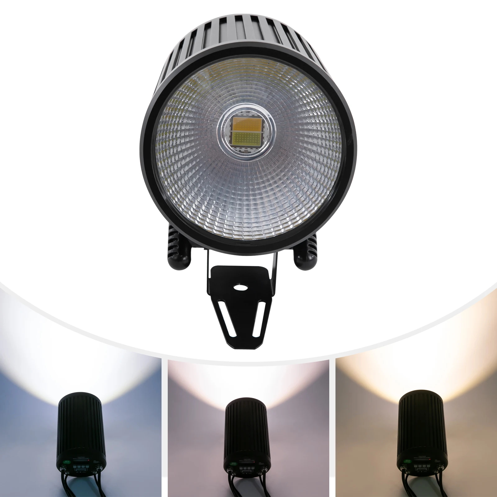 Professional Par Can Light IP65 Rated,200W COB LED with DMX512 Control for DJ/Club/Events