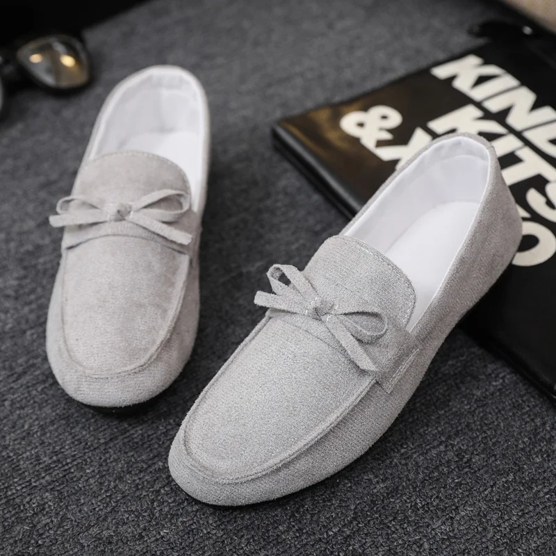 

Зимние повседневные мужские кожаные лоферы без шнурков с мягкой подошвой, красные, с металлическим декором, удобные, дышащие, с круглым носком, на плоском каблуке