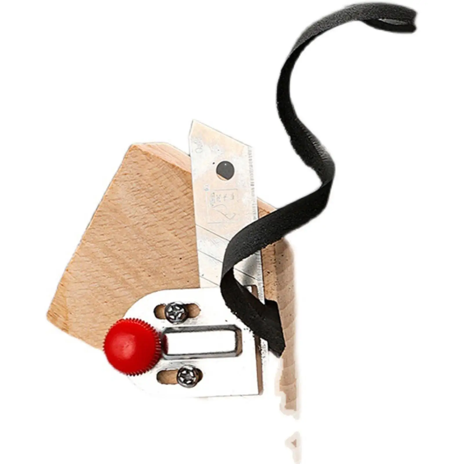 Bevel Edge Chamfer Plane Woodworking Hand Planer for Corner Trimming Manual Wooden Body Adjustable Cut Gypsum Board Tool