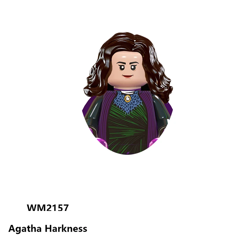 Marvel Legends Bausteine für Spielzeug und Geschenke Neue Wanda Mini-Actionfiguren Homelander Kinder-Bausteine Pyro für Partygeschenke
