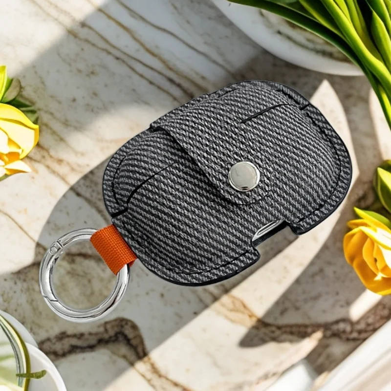 ل Airpods 4 حافظة لينة فاخرة بو الجلود حقيبة سماعة الاذن ل Airpods 3 TWS سماعة غطاء وقائي لابل Airpod Pro/Pro 2nd