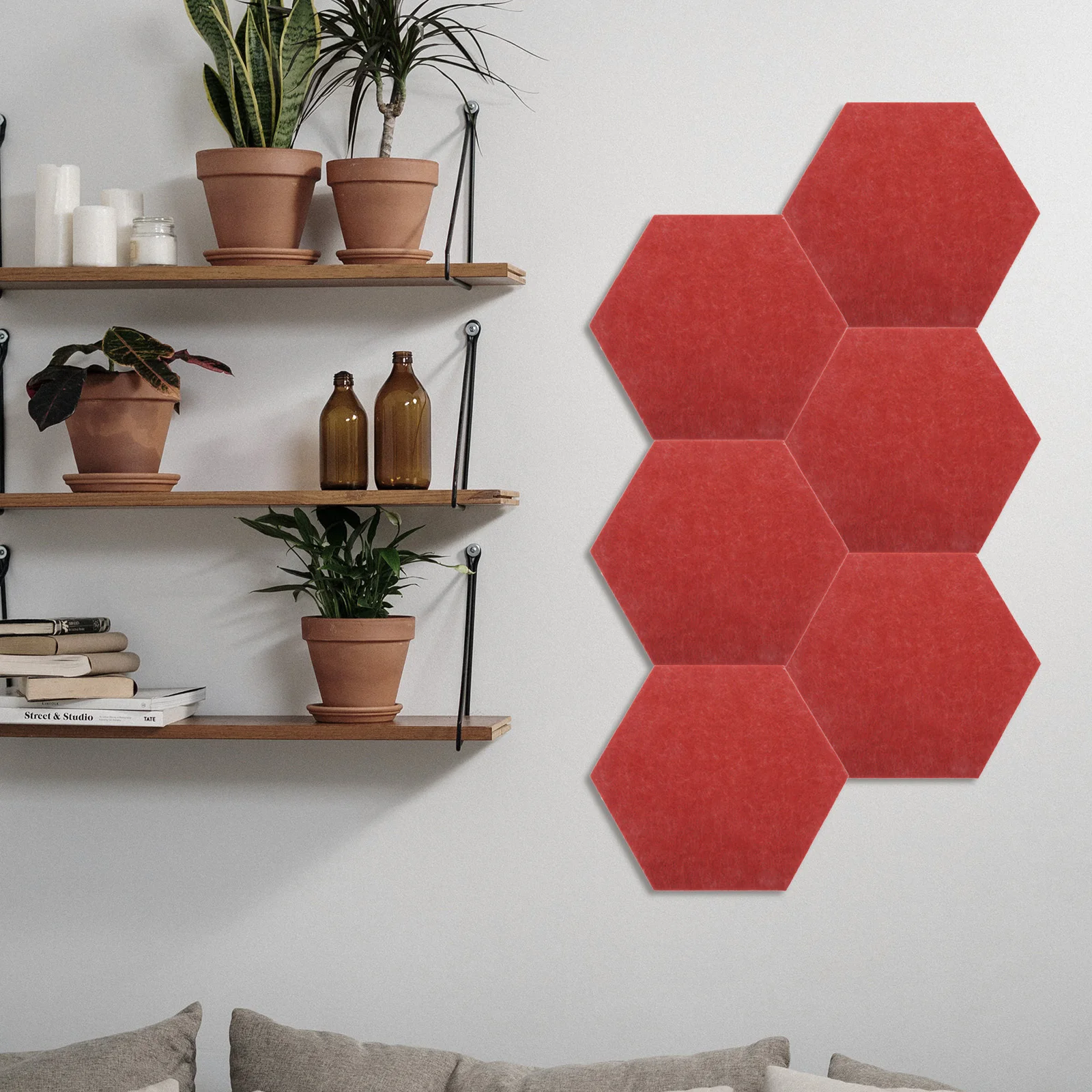 12 قطعة لوحة لباد جدار ديكور مسدس الشكل تصميم براعة رائعة الهدايا ورأى مجلس جدار مكتب نشرة حصيرة