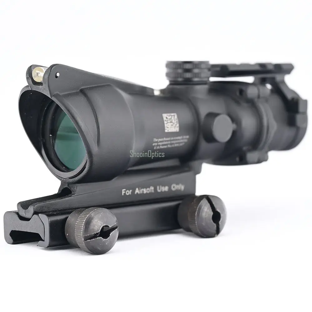 

Tactical ACOG Style 4x32 Riflescope Airsoft Hunting Rifle Optics Scope