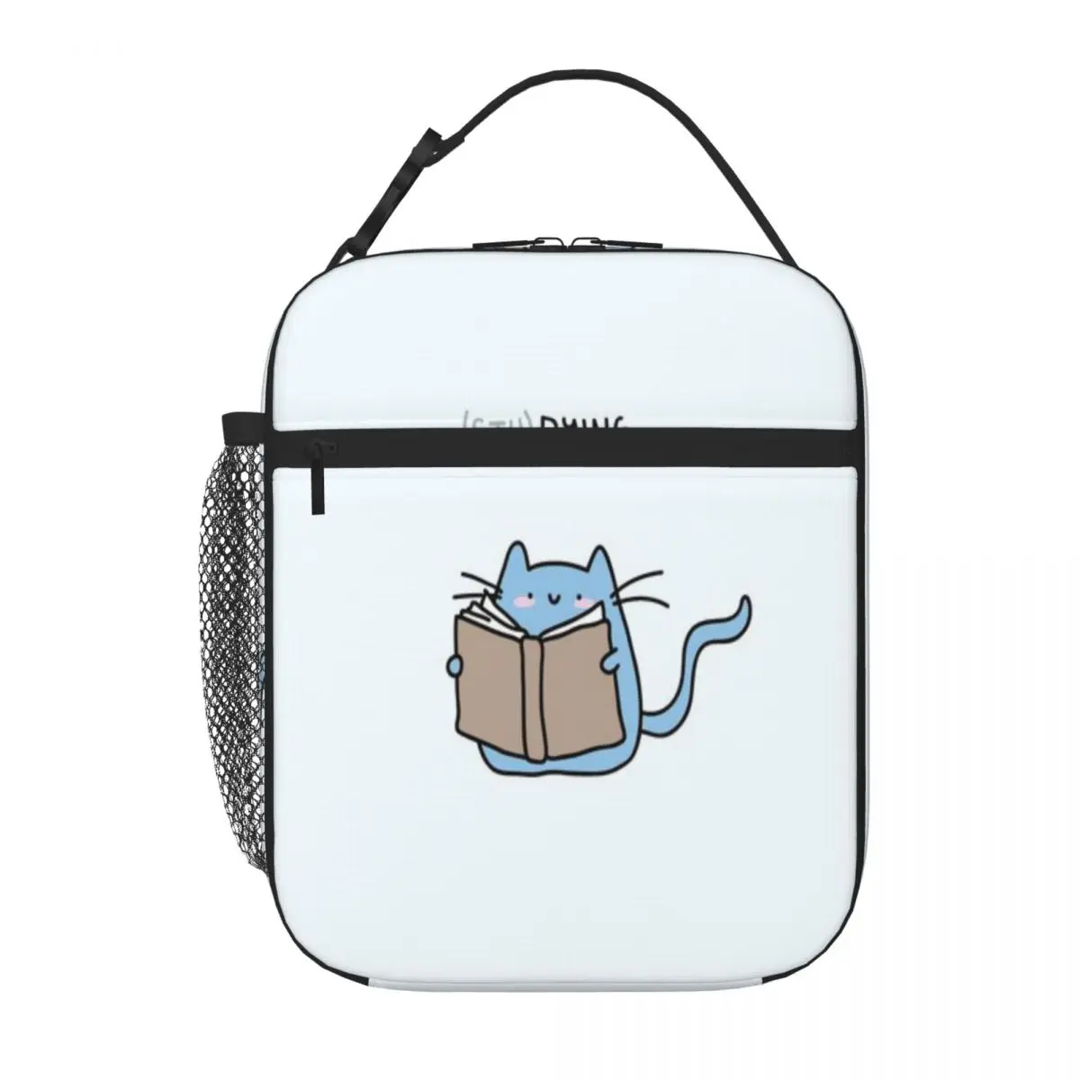 Bestselling (stu)dying Cute Thermal Lunch Bag School Break Time Large Lunch Bag