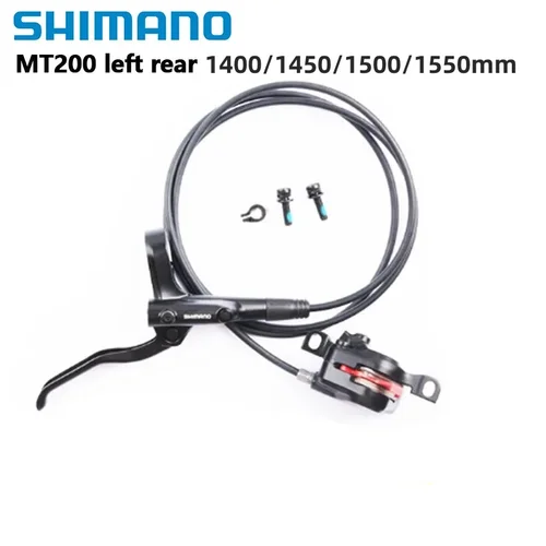 Imagen 2 del producto Shimano BR MT200 solo freno de disco hidráulico de un lado para bicicleta de montaña 800mm 850mm 1400mm 1450mm 1500mm 1550mm freno de bicicleta