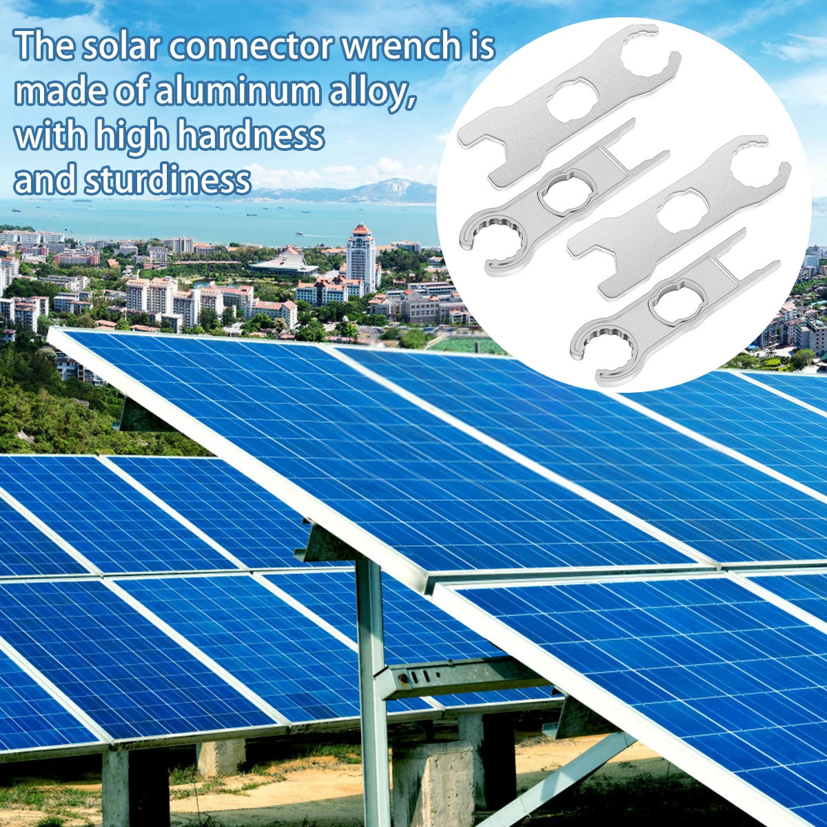 4 stücke Stecker Spanner Solar Panel Stecker Demontage Werkzeug Schlüssel Tragbare PV Stecker Schlüssel für Solar Panel Kabel Montage