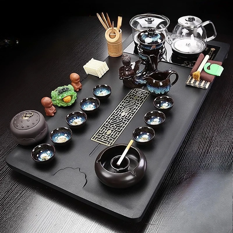 

Marble Serving Tea Tray Long Rectangle Valet Hospitality Coasters Tea Tray Tableware Ceramic Plate Bandejas Home Decorationgs